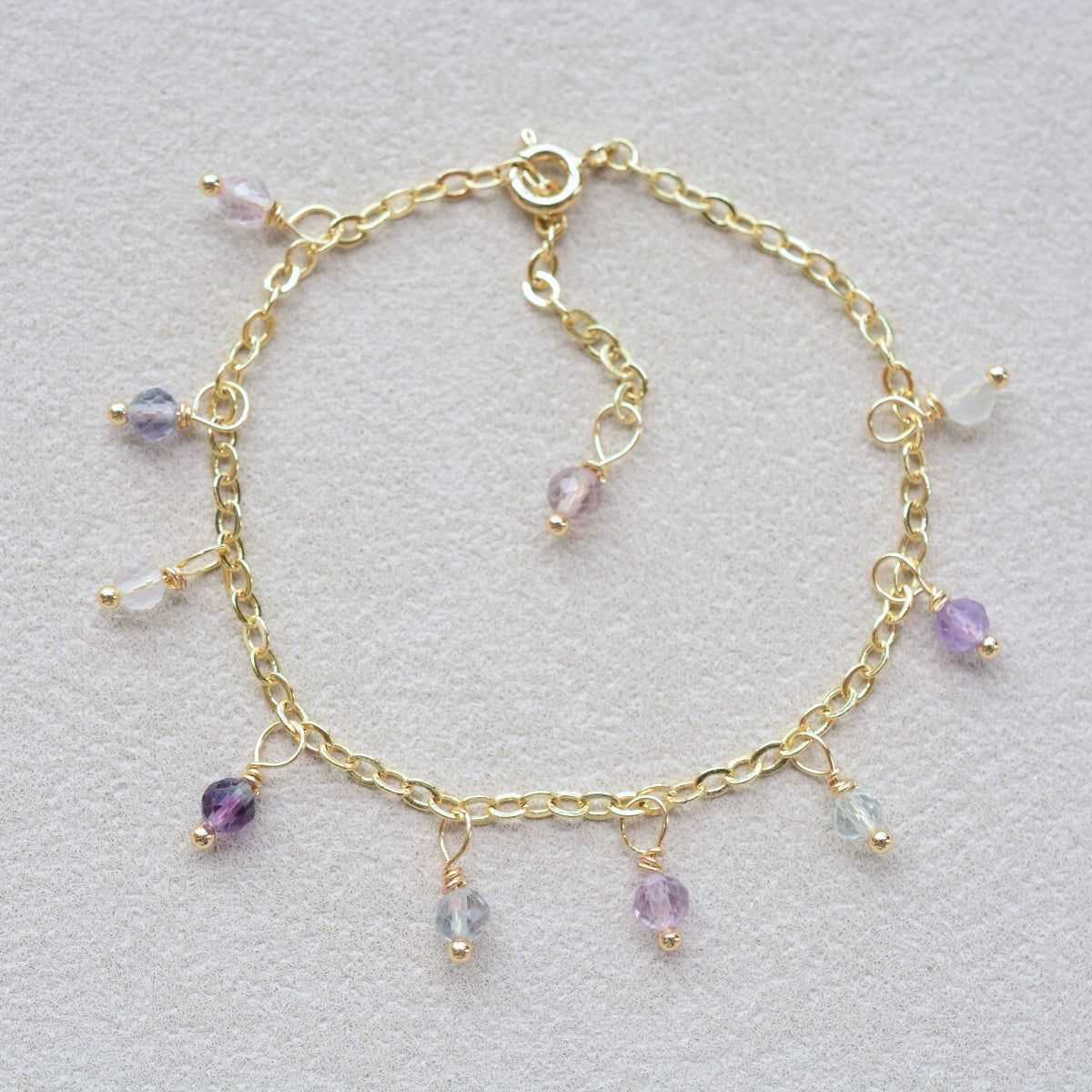 Gemstone Bracelets Handmade Natural Crystal Jewelry
