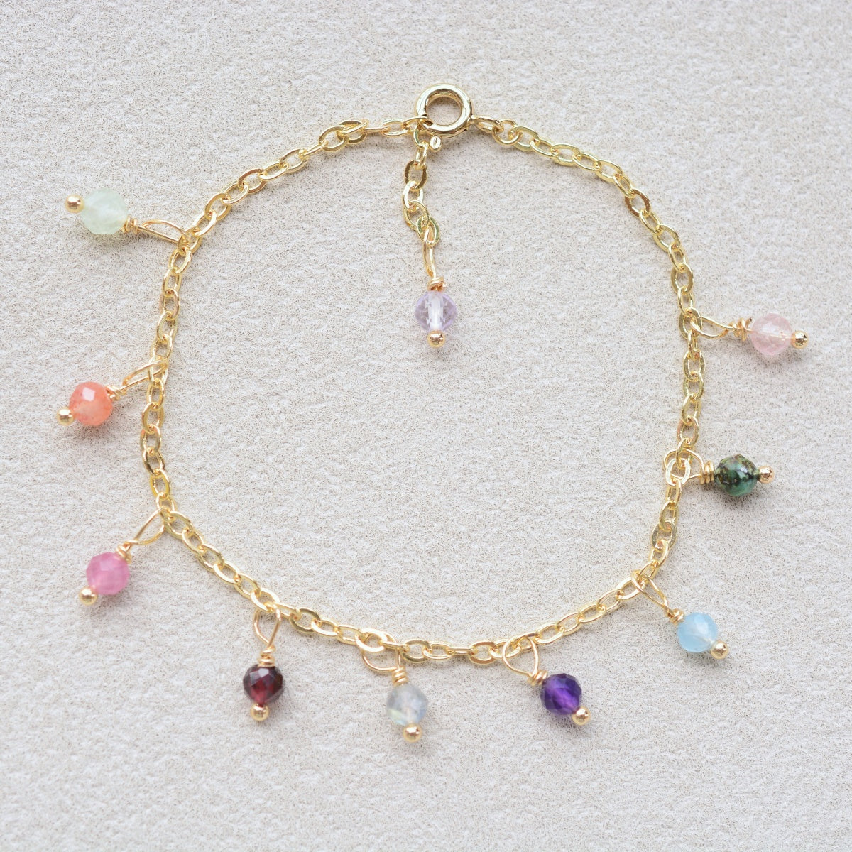 Gemstone Bracelets Handmade Natural Crystal Jewelry