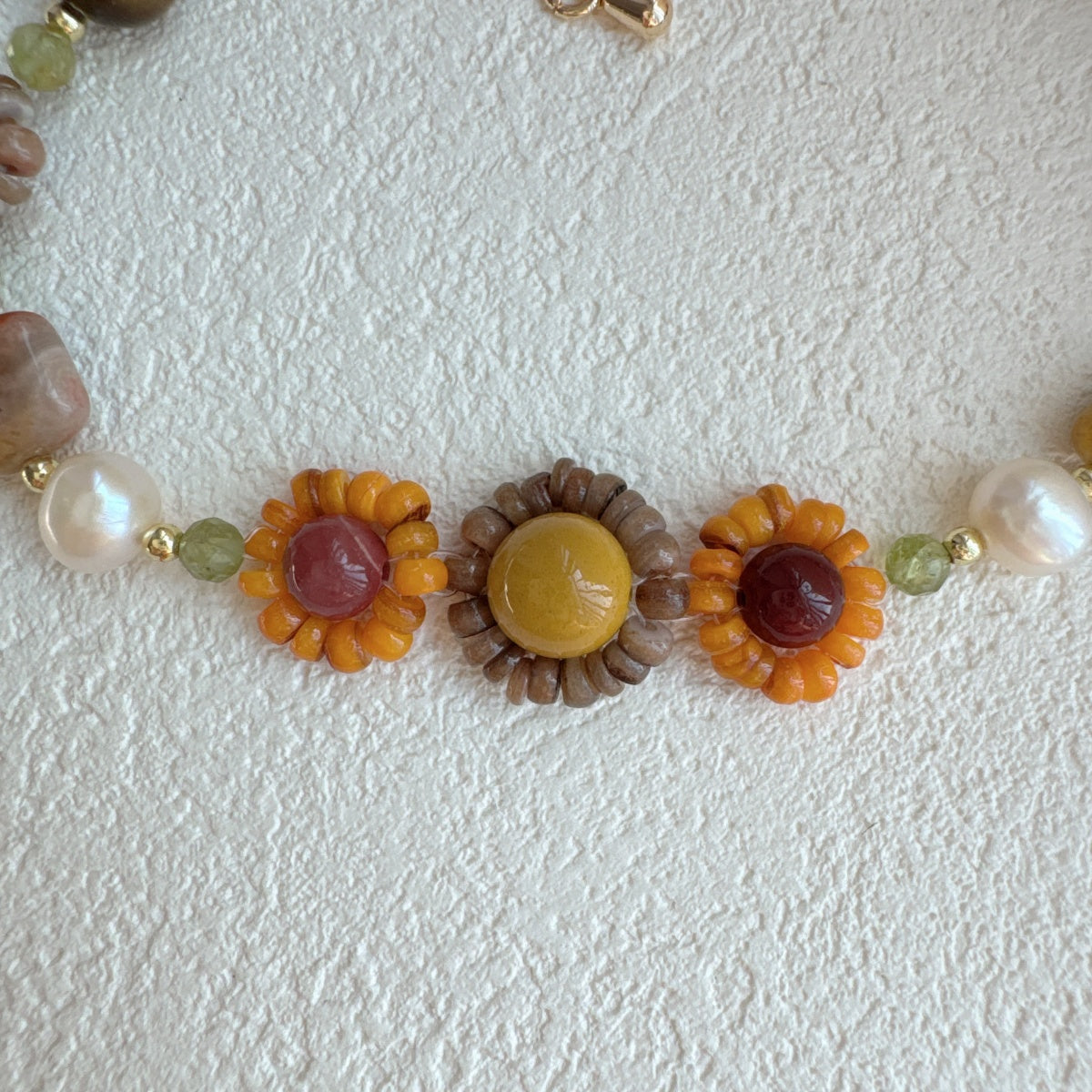 Dainty Flower Bracelet Gemstone Jewelry