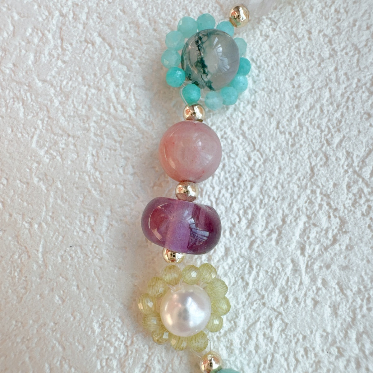 Dainty Flower Bracelet Gemstone Jewelry