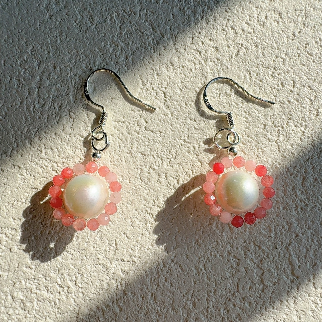 Flower Earrings Gemstone Jewelry
