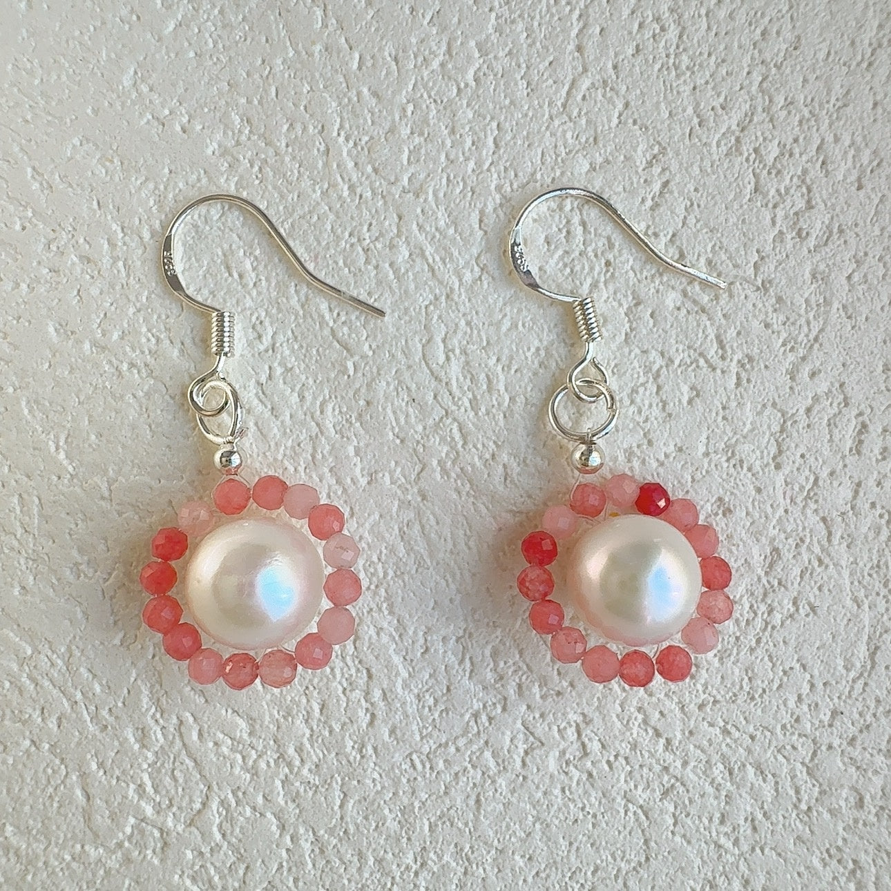 Flower Earrings Gemstone Jewelry
