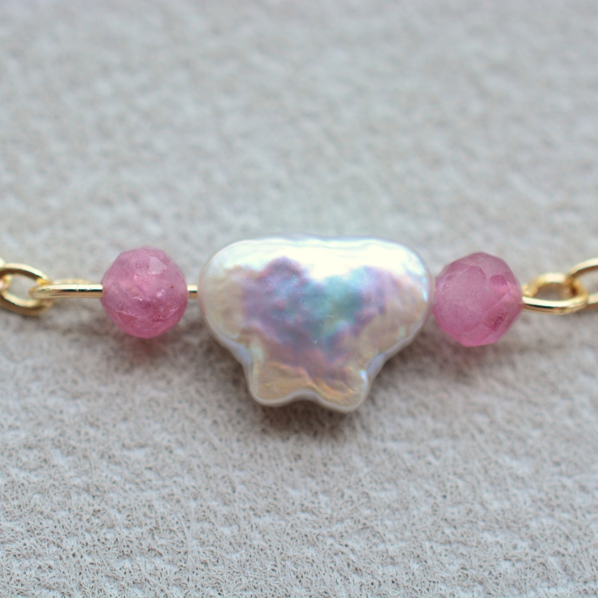 Butterfly Pearl Necklace