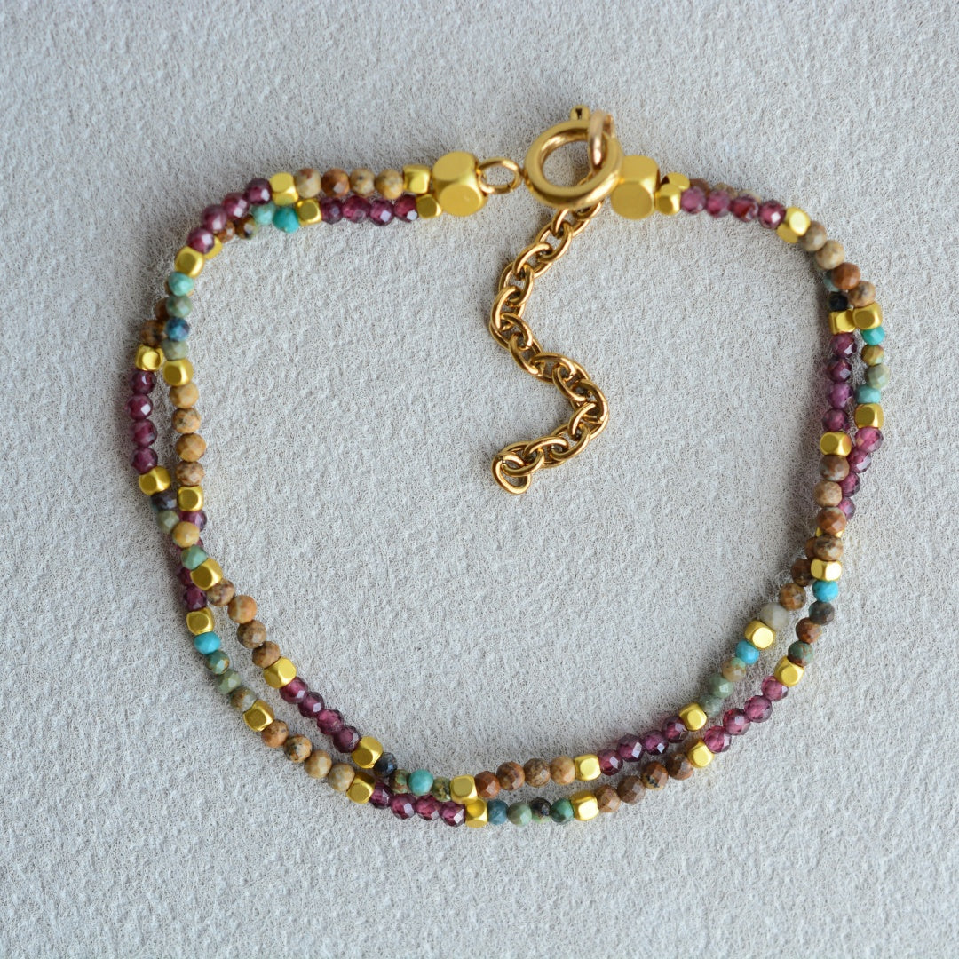 Gemstone Bracelet Vintage Beaded Bracelets