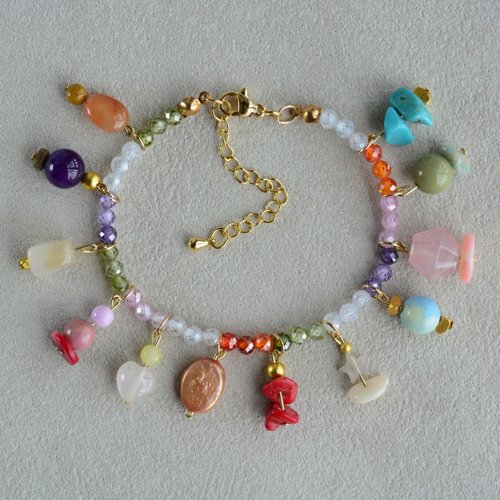 Gemstone Bracelet Multi