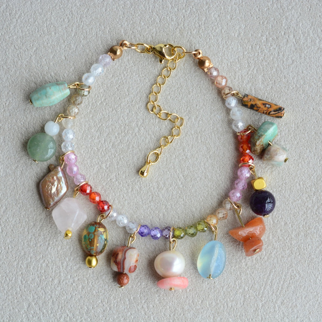 Gemstone Bracelet Multi