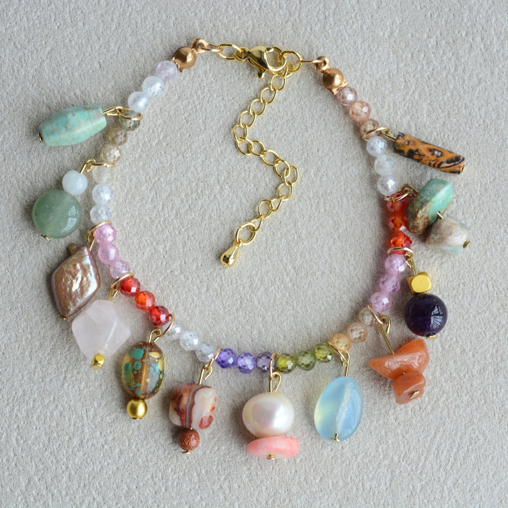 Gemstone Bracelet Multi