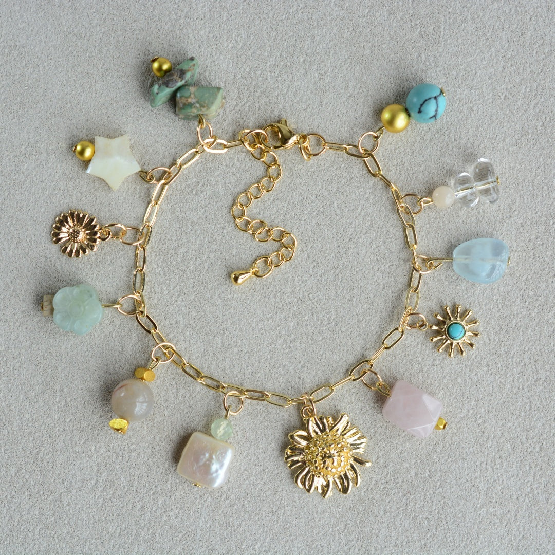 Gemstone Bracelet Blue